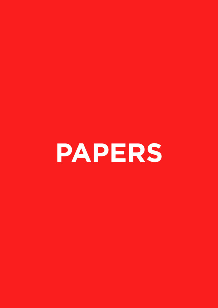 Papers in Peer Reviewed Journals