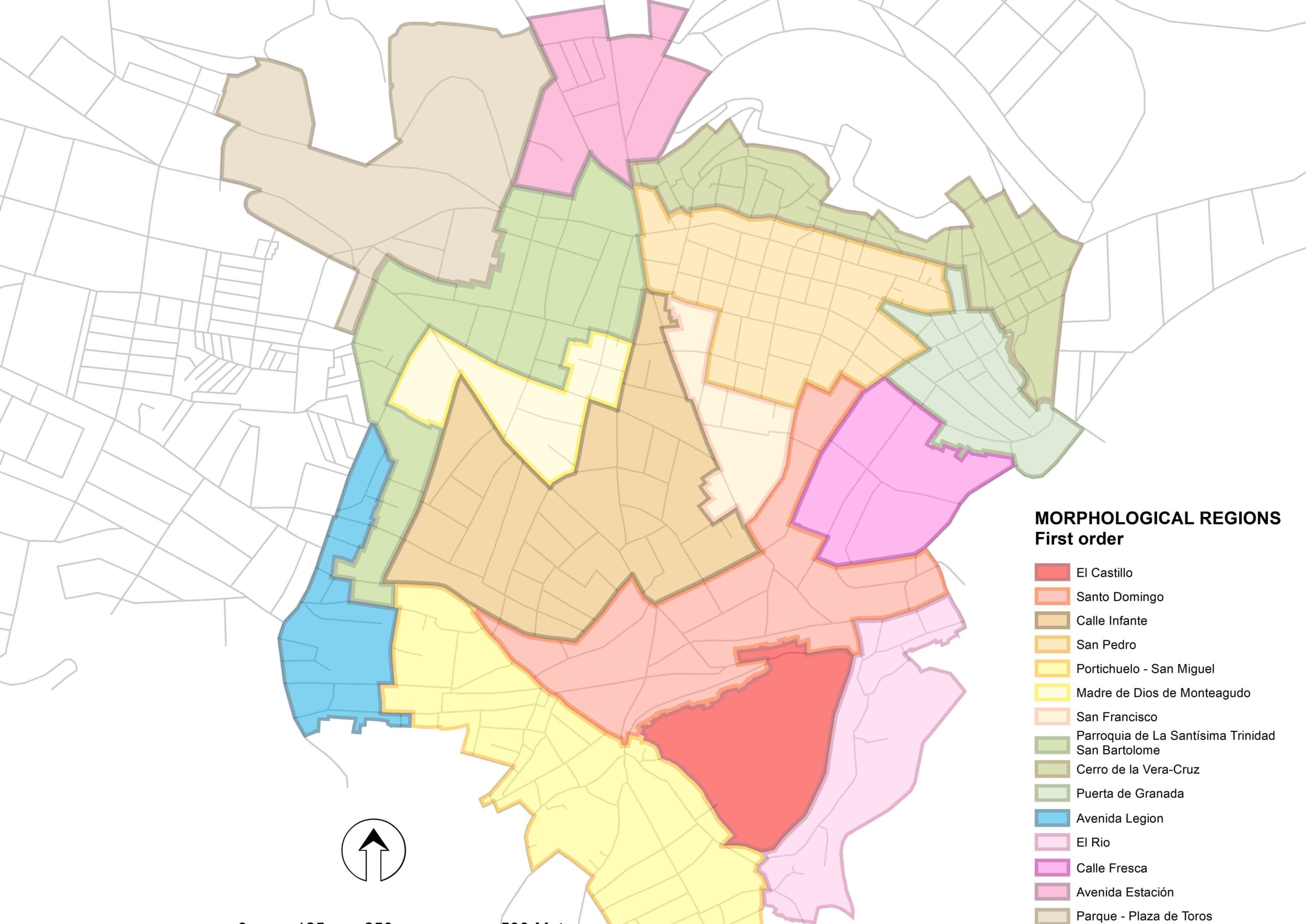 Characterization of the Urban Landscape: the method of morphological regionalization